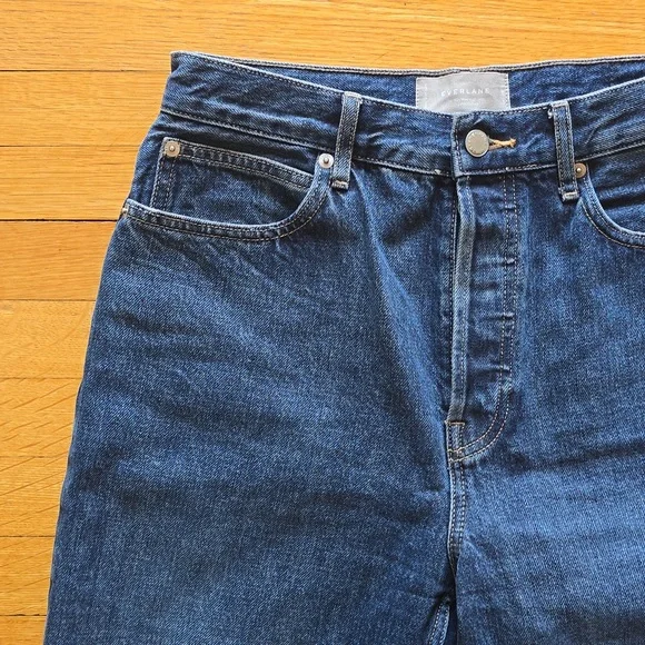 Everlane, The 90's Way-High Jean, Blue, EUC, Women's 28 Long - Picture 7 of 16
